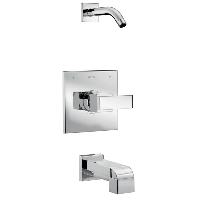 Delta Faucet - Ara Monitor 14 Series Tub & Shower Trim - Less Head - Chrome
