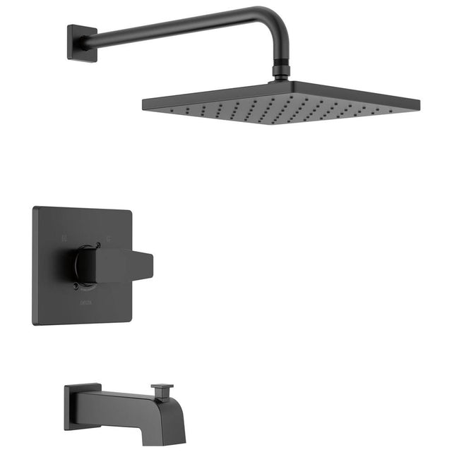 Delta Faucet - ModernE Monitor 14 Series Tub & Shower Trim - Matte Black