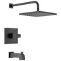 Delta Faucet - ModernE Monitor 14 Series Tub & Shower Trim - Matte Black