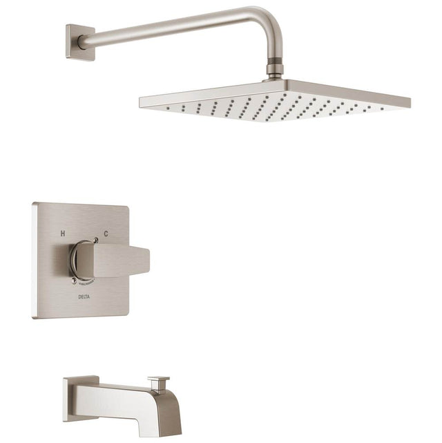 Delta Faucet - ModernE Monitor 14 Series Tub & Shower Trim - Spotshield Brushed Nickel