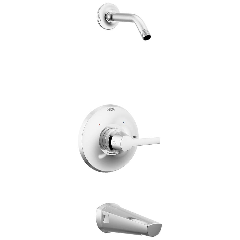 Delta Faucet - GaleonE 14 Series Tub & Shower Trim - Less Head - LumicoatÂ® Chrome