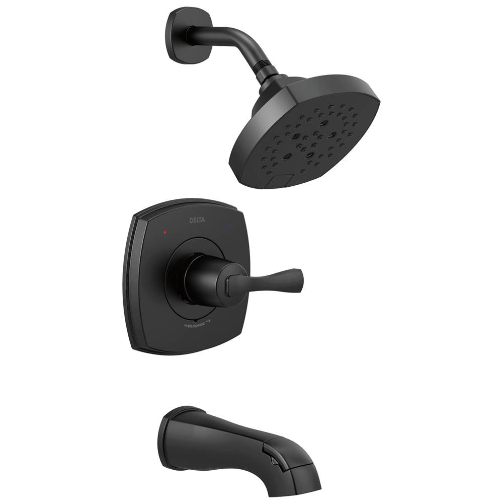 Delta Faucet - Stryke 14 Series Tub and Shower - Matte Black