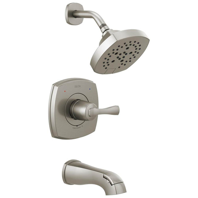 Delta Faucet - Stryke 14 Series Tub and Shower - Lumicoat Stainless