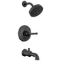 Delta Faucet - BroderickE 14 Series Tub Shower Trim - Matte Black