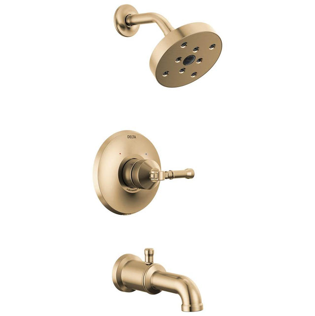 Delta Faucet - BroderickE 14 Series Tub Shower Trim - LumicoatÂ® Champagne Bronze