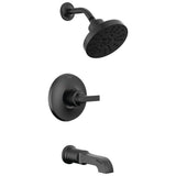 Delta Faucet - TetraE Monitor 14 Series Tub & Shower Trim - Matte Black