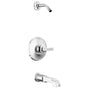 Delta Faucet - TetraE Monitor 14 Series Tub & Shower Trim - Less Head - LumicoatÂ® Chrome