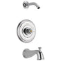Delta Faucet - CassidyE Monitor 14 Series Tub & Shower Trim - Less Handle - Less Head - Chrome