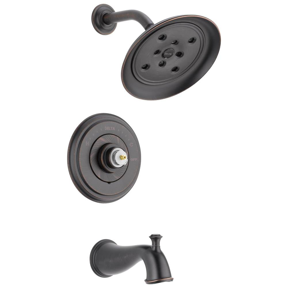 Delta Faucet - CassidyE Monitor 14 Series H2OKineticTub & Shower Trim - Less Handle - Venetian Bronze