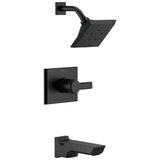 Delta Faucet - PivotalE Monitor 14 Series H2OKineticTub and Shower Trim - Matte Black