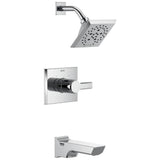 Delta Faucet - PivotalE Monitor 14 Series H2OKineticTub and Shower Trim - LumicoatÂ® Chrome