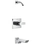 Delta Faucet - PivotalE Monitor 14 Series Tub and Shower Trim - Less Head - LumicoatÂ® Chrome