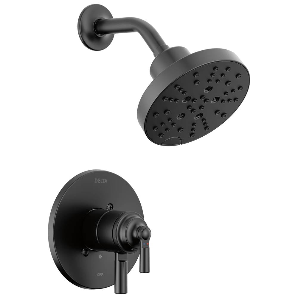 Delta Faucet - SaylorE Monitor 17 Series Shower Trim - Matte Black