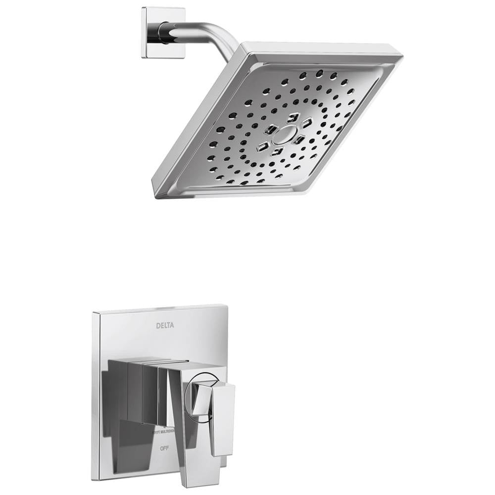 Delta Faucet - TrillianE 17 Series H2Okinetic Shower Only Trim - LumicoatÂ® Chrome