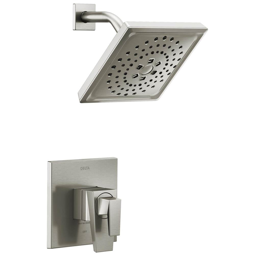 Delta Faucet - TrillianE 17 Series H2Okinetic Shower Only Trim - LumicoatÂ® Stainless