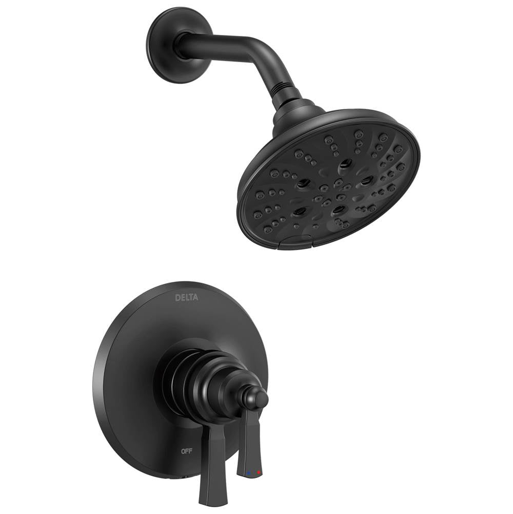 Delta Faucet - DorvalE Monitor 17 Series Shower Trim - Matte Black