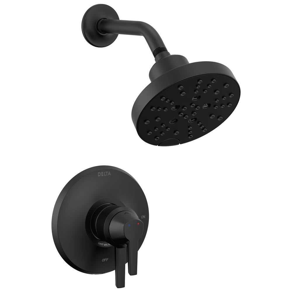 Delta Faucet - GaleonE 17 Series Shower Trim with H2OKinetic - Matte Black