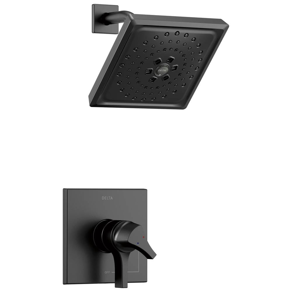 Delta Faucet - Zura Monitor 17 Series H2OKineticShower Trim - Matte Black