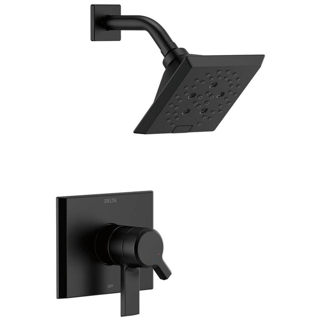 Delta Faucet - PivotalE Monitor 17 Series H2OKineticShower Trim - Matte Black