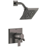 Delta Faucet - PivotalE Monitor 17 Series H2OKineticShower Trim - LumicoatÂ® Black Stainless