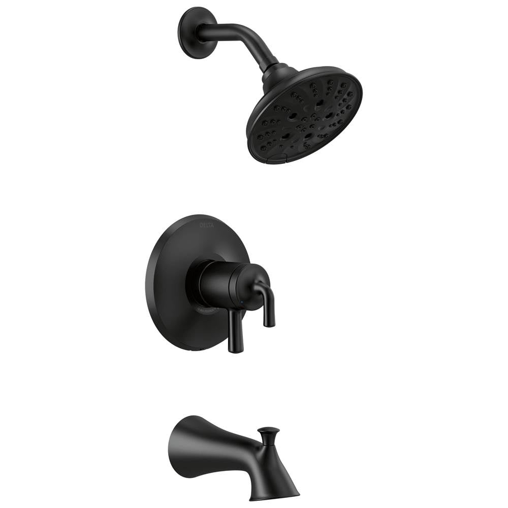 Delta Faucet - KayraE Monitor 17 Series Tub and Shower Trim - Matte Black