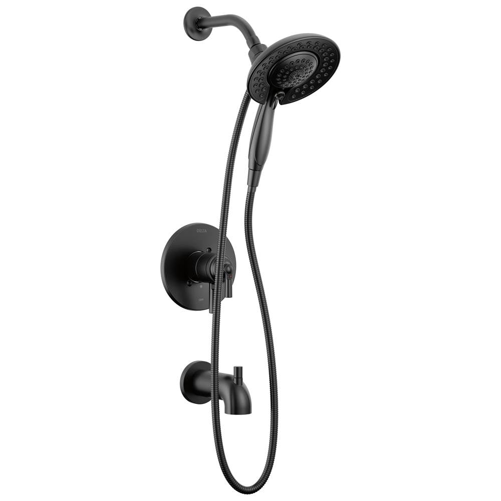 Delta Faucet - SaylorE Monitor 17 Series Tub & Shower Trim with In2ition - Matte Black