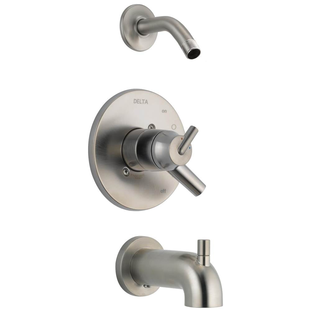 Delta Faucet - Trinsic Monitor 17 Series Tub & Shower Trim - Less Shower Head - Stainless