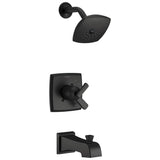Delta Faucet - Ashlyn Monitor 17 Series Tub and Shower Trim - Matte Black