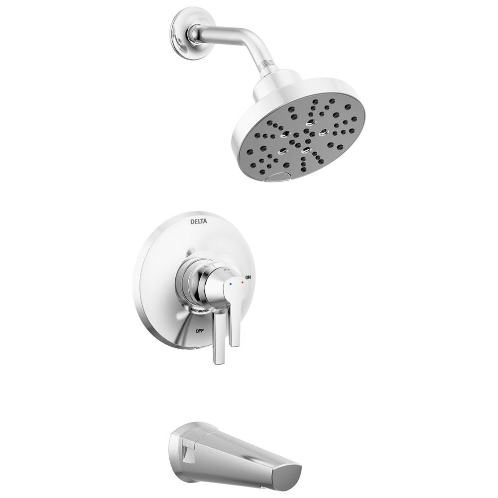Delta Faucet - GaleonE 17S Tub Shower Trim with H2OKinetic - LumicoatÂ® Chrome
