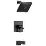 Delta Faucet - Zura Monitor 17 Series H2OKineticTub and Shower Trim - Matte Black
