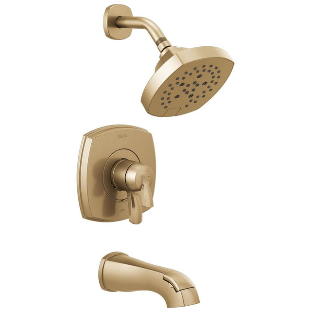 Delta Faucet - Stryke 17 Series Tub and Shower Only - Lumicoat Champagne Bronze