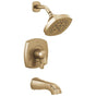Delta Faucet - Stryke 17 Series Tub and Shower Only - Lumicoat Champagne Bronze