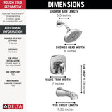 Stryke 17 Series Tub and Shower Only