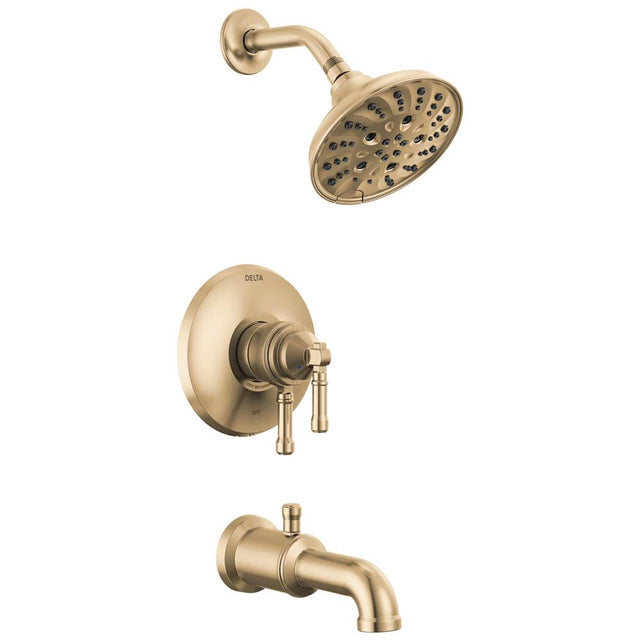 Delta Faucet - BroderickE 17 Series Tub Shower Trim - LumicoatÂ® Champagne Bronze