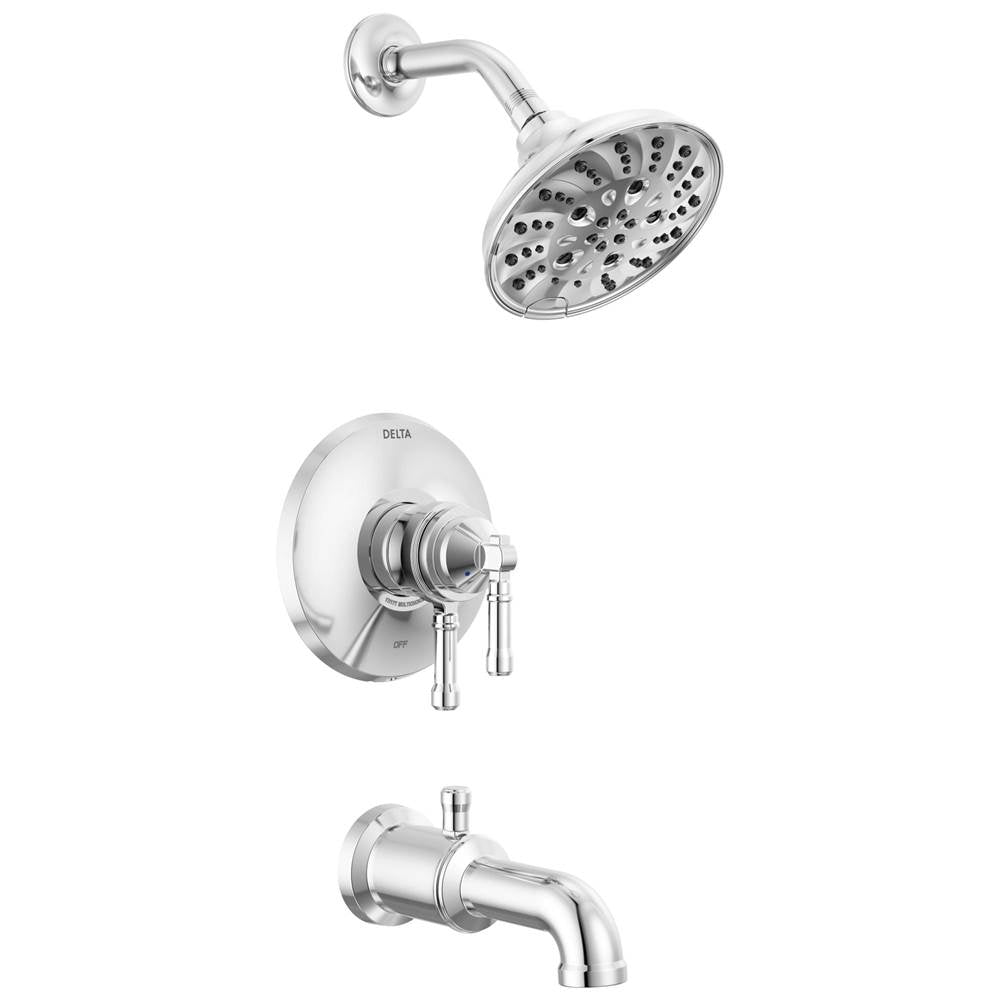 Delta Faucet - BroderickE 17 Series Tub Shower Trim - LumicoatÂ® Chrome