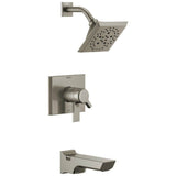 Delta Faucet - PivotalE Monitor 17 Series H2OKineticTub and Shower Trim - LumicoatÂ® Stainless