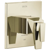 Delta Faucet - TrillianE TempAssure 17T Series Valve Only Trim - LumicoatÂ® Polished Nickel