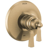Delta Faucet - DorvalE TempAssure 17T Series Valve Only Trim - Champagne Bronze