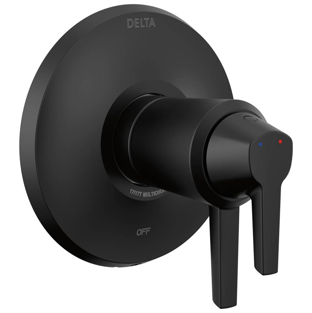 Delta Faucet - GaleonE 17T Series Valve Only Trim - Matte Black