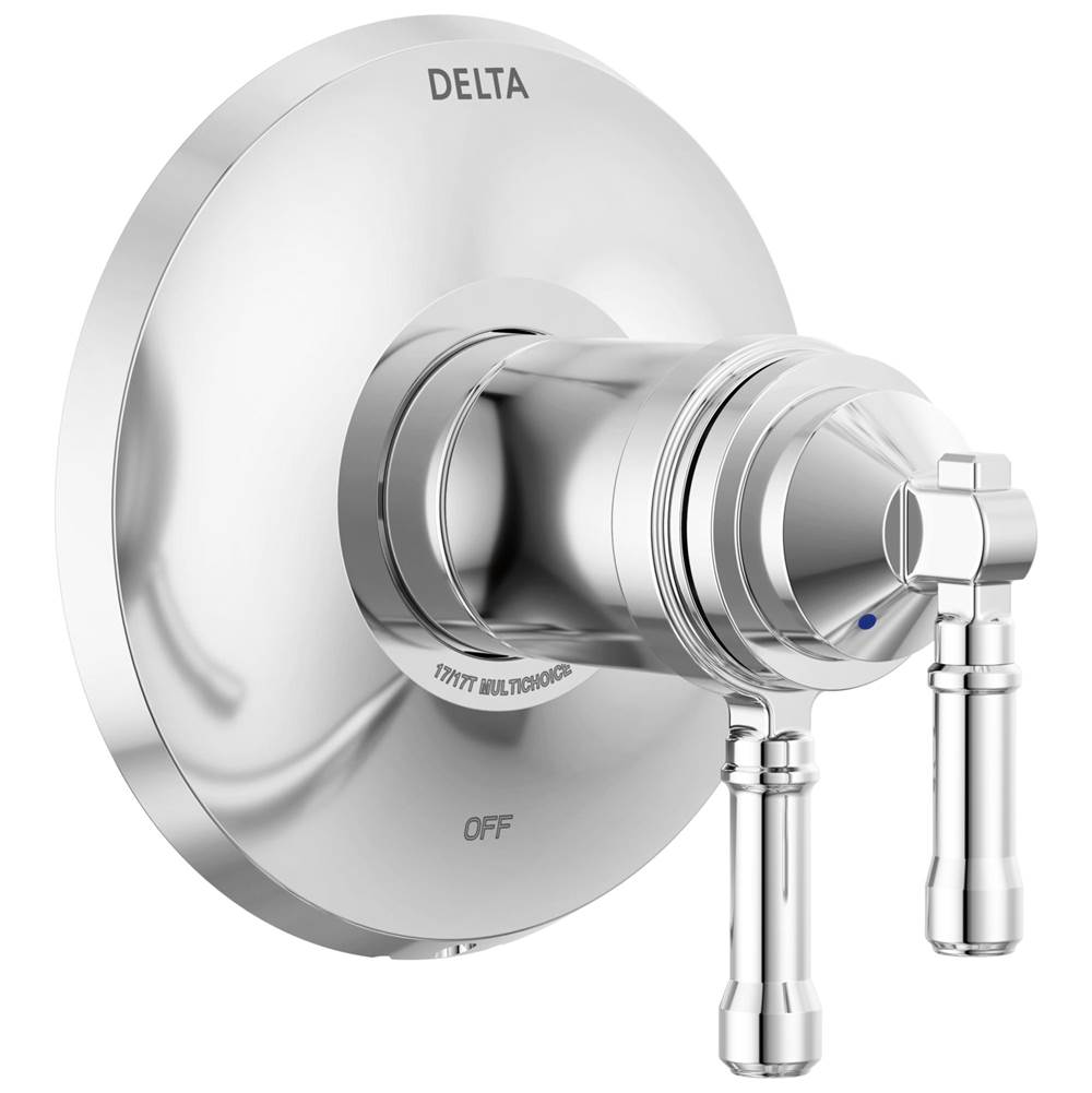 Delta Faucet - BroderickE 17T Series Valve Only Tim - LumicoatÂ® Chrome
