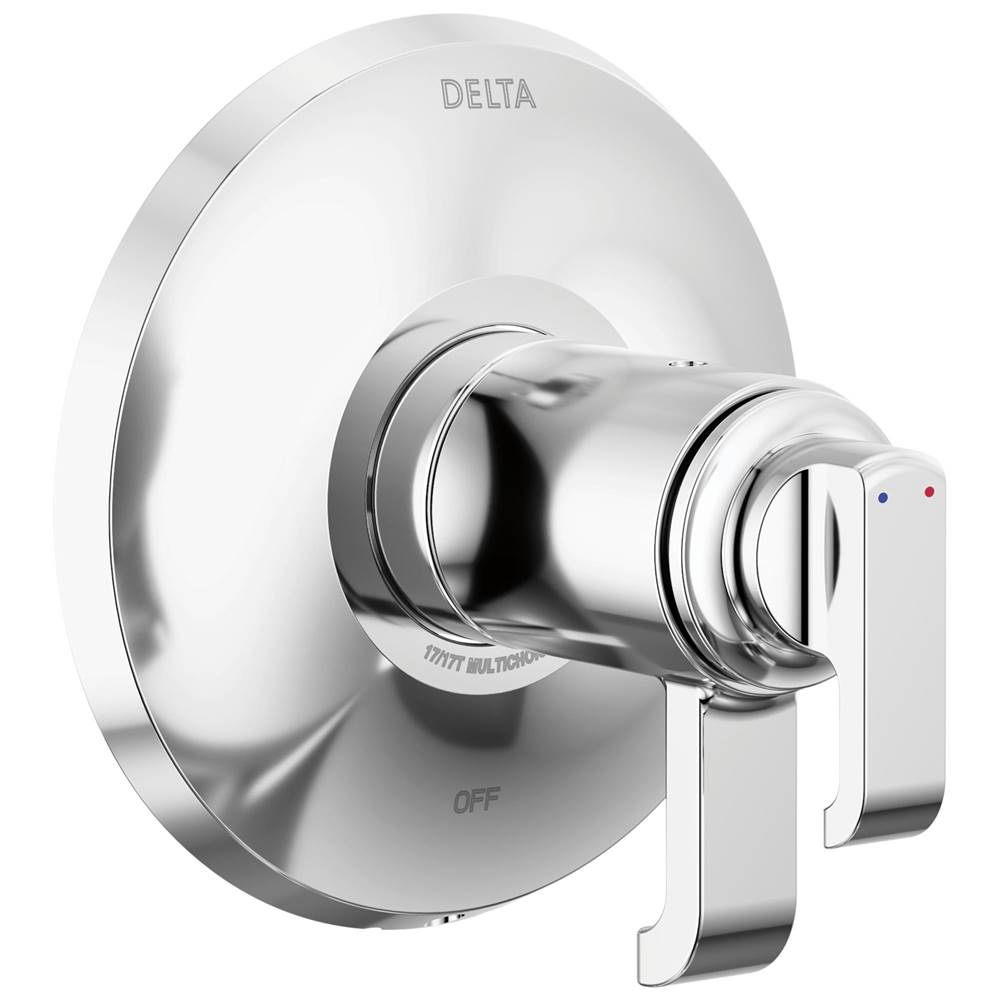 Delta Faucet - TetraE 17T Series Valve Only - LumicoatÂ® Chrome
