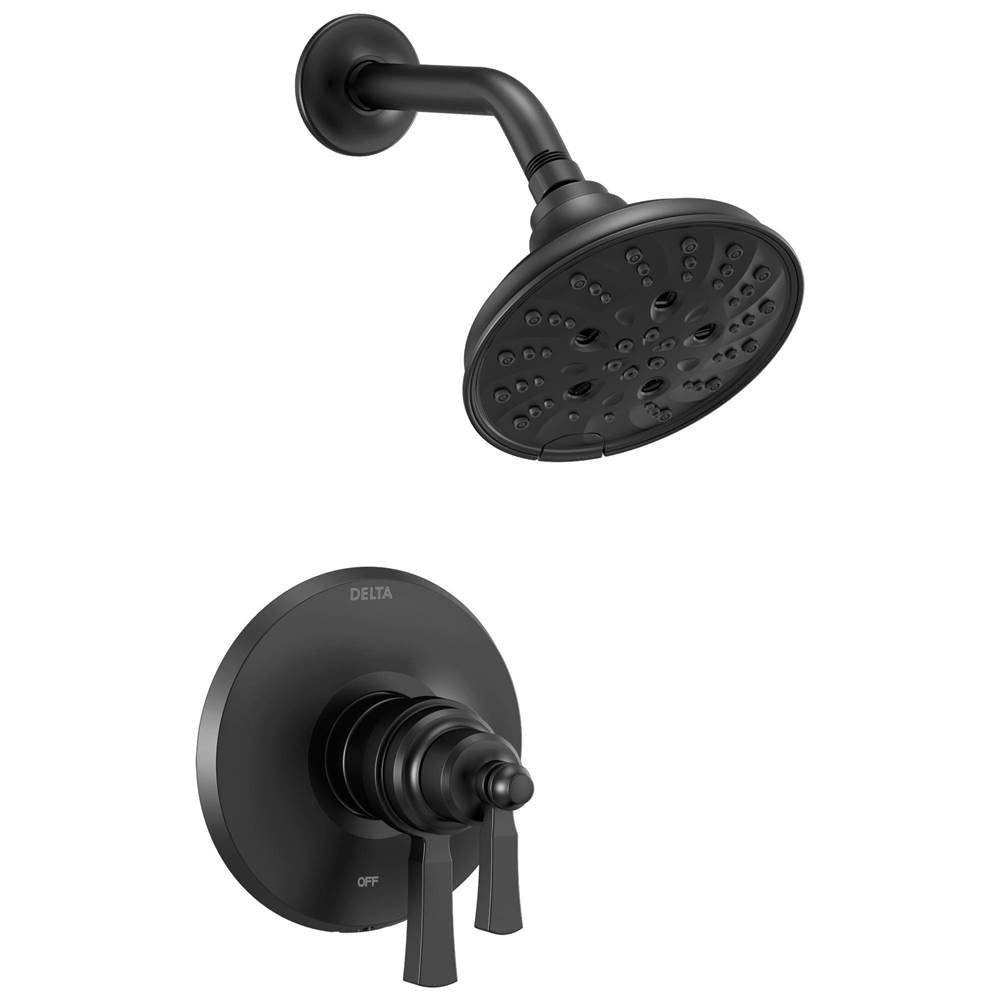 Delta Faucet - DorvalE TempAssure 17T Series Shower Trim - Matte Black