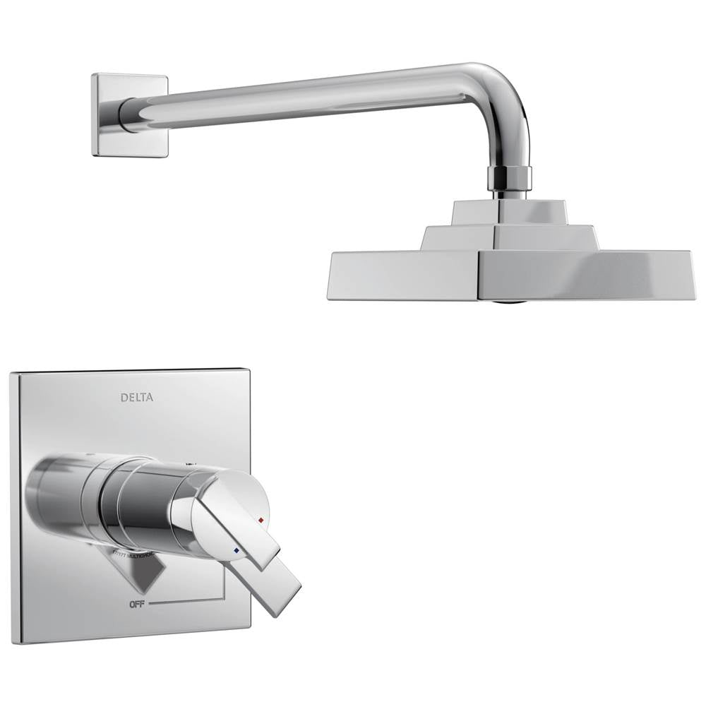 Delta Faucet - Ara TempAssure 17T Series H2Okinetic Shower Trim - Chrome