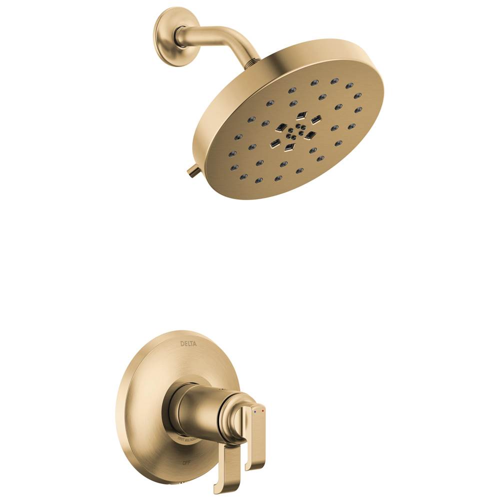 Delta Faucet - TetraE 17T Series Shower Trim - LumicoatÂ® Champagne Bronze