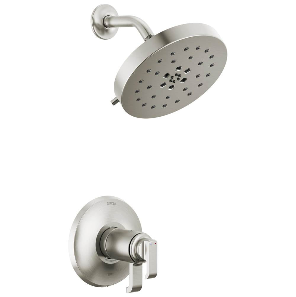 Delta Faucet - TetraE 17T Series Shower Trim - LumicoatÂ® Stainless