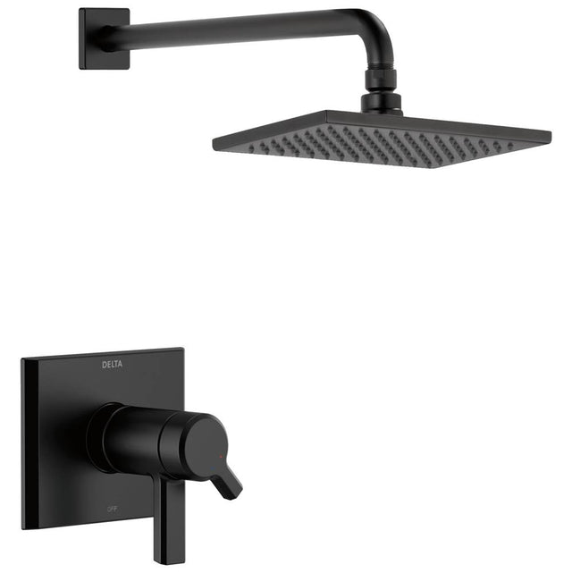 Delta Faucet - PivotalE TempAssure 17T Series H2OKineticShower Trim - Matte Black