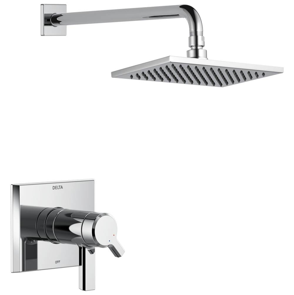 Delta Faucet - PivotalE TempAssure 17T Series H2OKineticShower Trim - LumicoatÂ® Chrome
