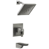 Delta Faucet - TrillianE TempAssure 17T Series Tub & Shower Trim - LumicoatÂ® Black Stainless