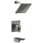 Delta Faucet - TrillianE TempAssure 17T Series Tub & Shower Trim - LumicoatÂ® Black Stainless