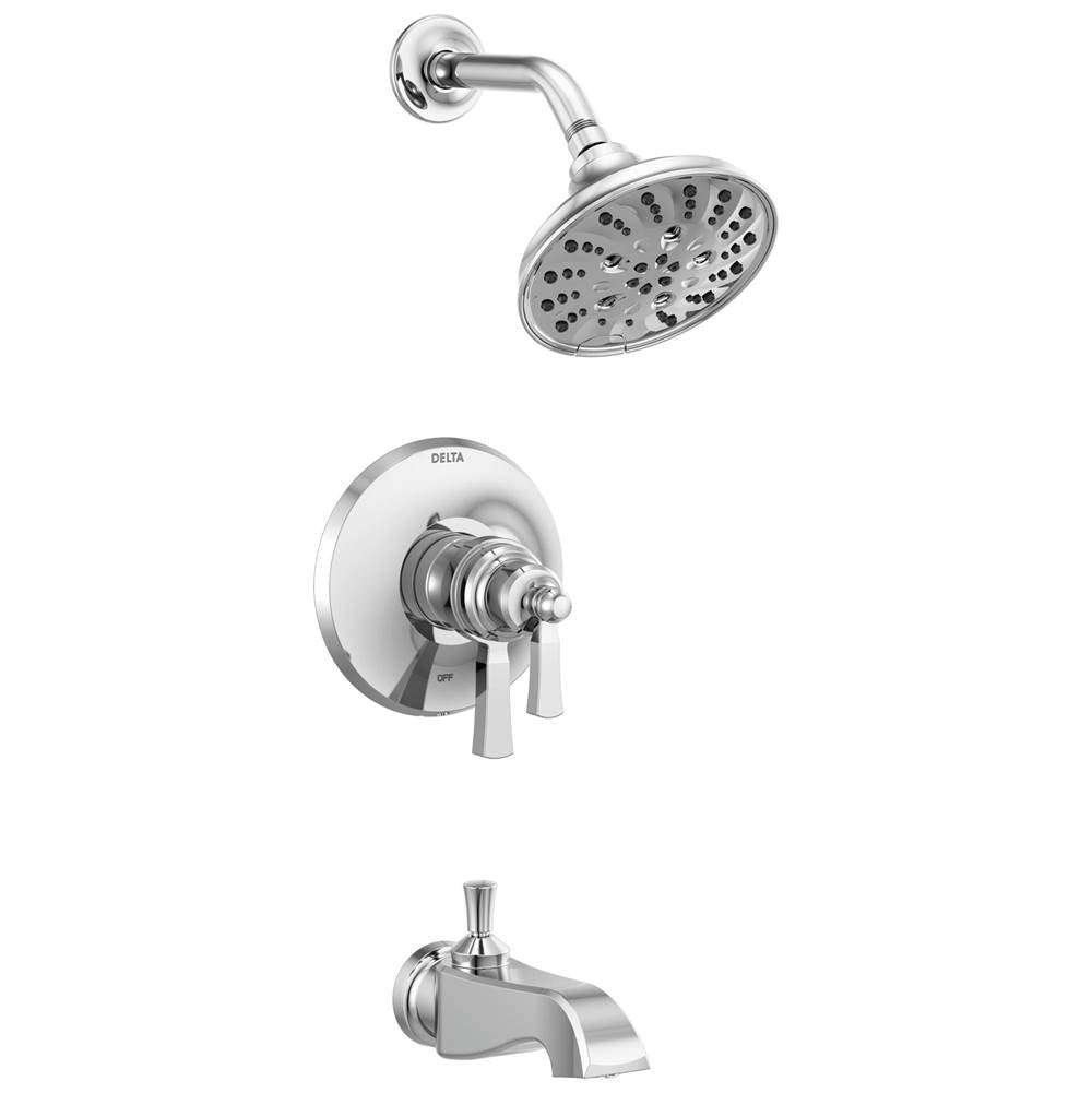 Delta Faucet - DorvalE TempAssure 17T Series Tub & Shower Trim - Chrome